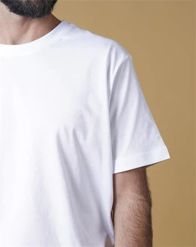 Elsk - Essential Mens Brushed T-shirt - Optic White 